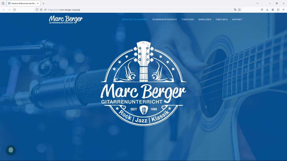 Marc Berger Gitarrenunterricht 