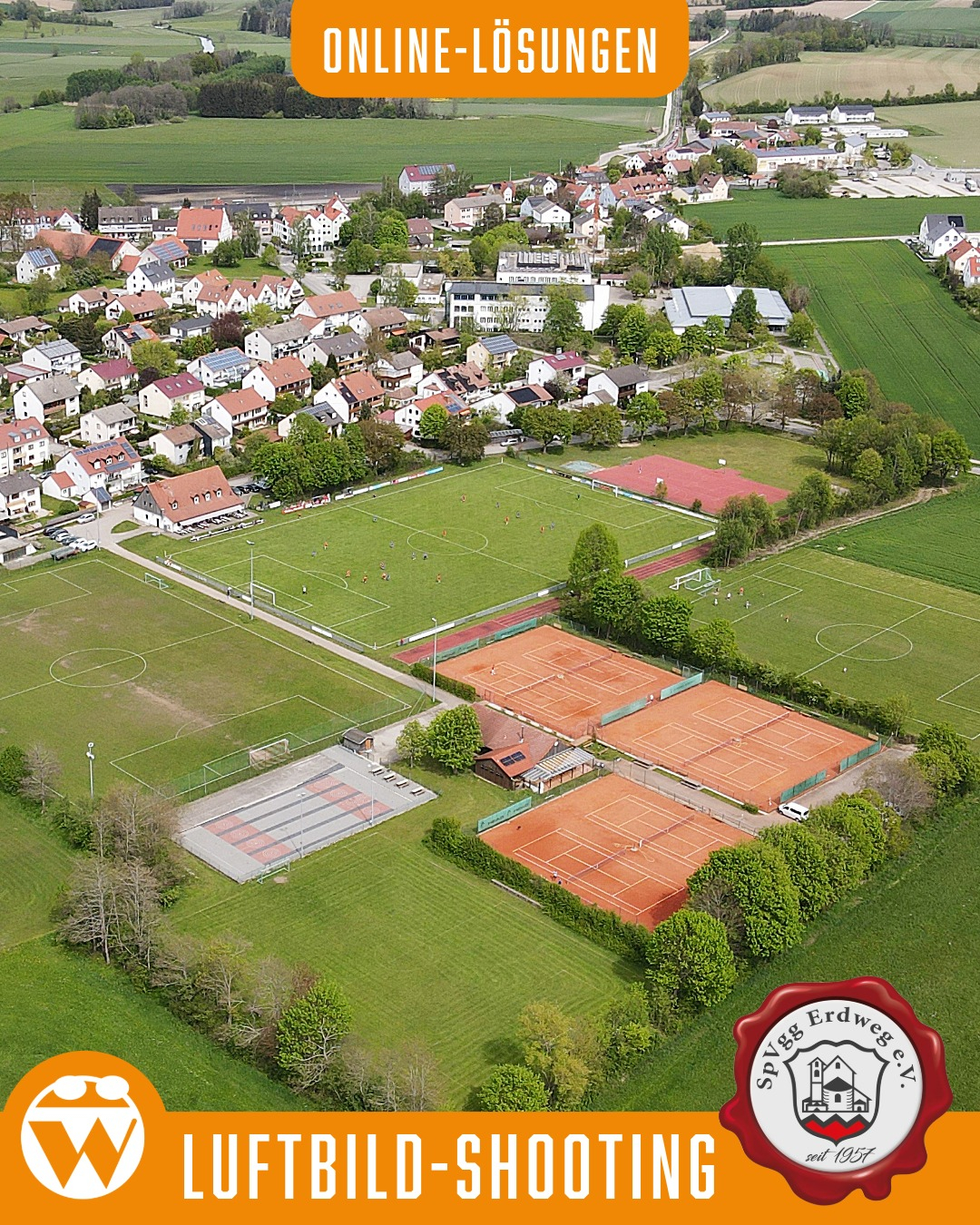 SpVgg Erdweg | Luftbild-Shooting