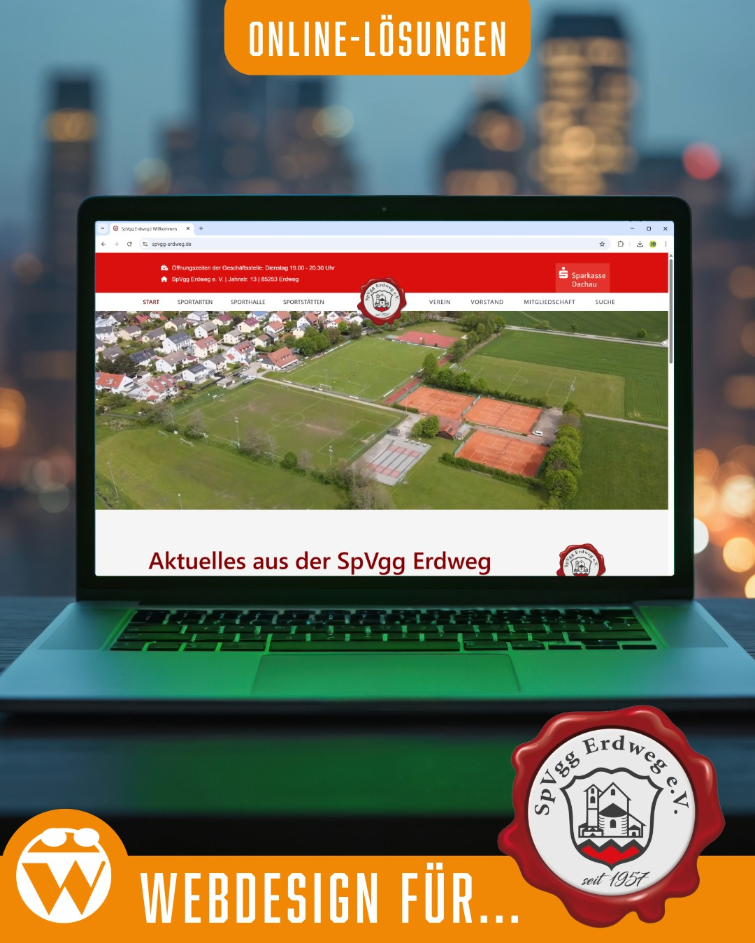 SpVgg Erdweg | Internetauftritt 